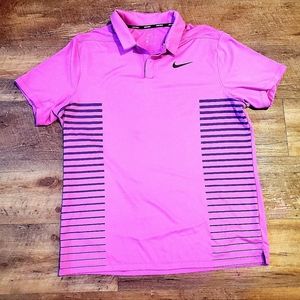 Nike Golf Polo Men's Dri-Fit size Large